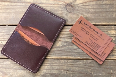 Leather Card Holder snap,Leather Card Wallet,Card Holder wallet,Business Card Holder for Men,Leather Business Card Holder