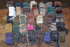 500 Assorted Small Leather Pouches