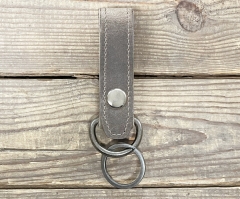 Concrete Rough & Tough Leather Custom Deluxe Key Loop (Bundle Price Available)