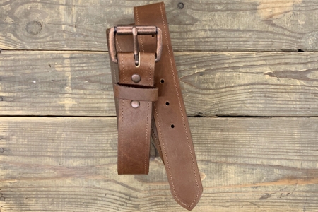 harness leather belt