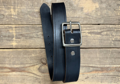 Black Canyan Leather Belt