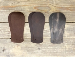 Simple Leather Kilties (Pair)