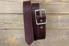 Solid Copper Center Bar Buckle: North Star Leather Co.