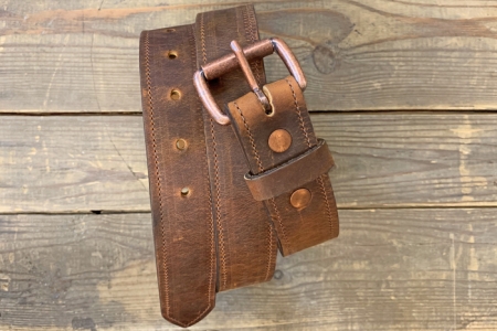 Copper Rough & Tough Leather Belt