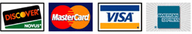 Card Logos Visa, Mastercard, Amex, Discover